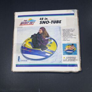 VTG NOS 2001 Intex The Sport Set Snow Water Inner Tube Sled Size 48” NIB
